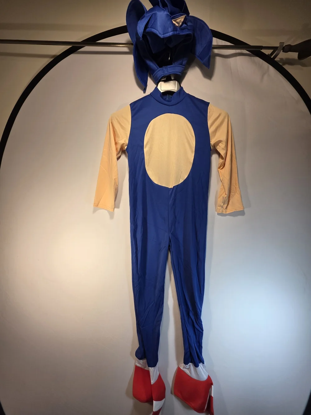 NEW Sonic The Hedgehog Costume Kids LARGE Hat HALLOWEEN Costume Cosplay Dress Up